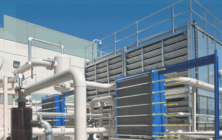 Cooling tower disinfection and cleaning